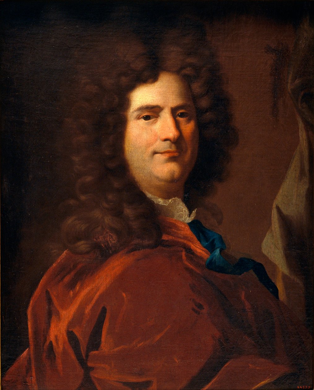 Autoportrét - Autoportrét - Obraz Hyacinthe Francois Honore Rigaud (1659-1743) - cca 1705 - Olej na plátně - 65,5x53,5 - Museu Nacional d