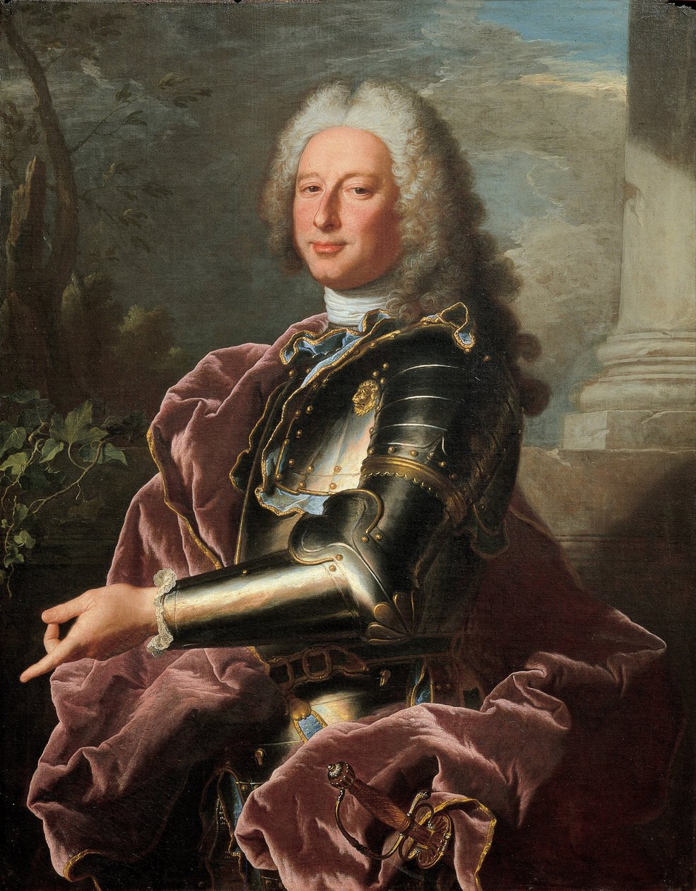 Gian Francesco II Brignole-Sale 1695-1760, 1739 od Hyacinthe Francois Rigaud