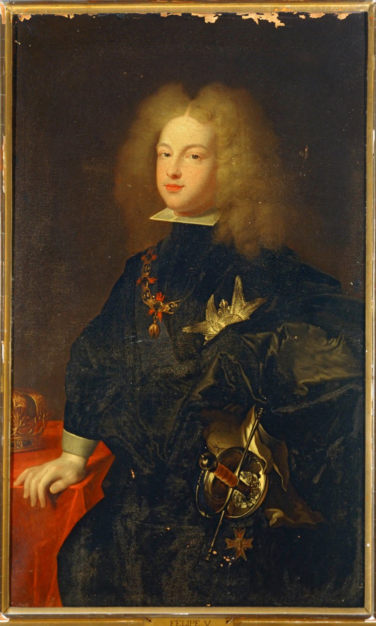 Filip V. Španělský ... (malba na plátně) od Hyacinthe Francois Rigaud