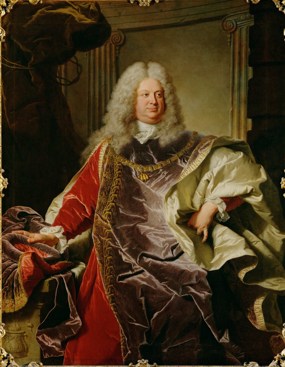 Philipp Ludwig Wenzel hrabě Sinzendorf ... (malba na plátně) od Hyacinthe Francois Rigaud