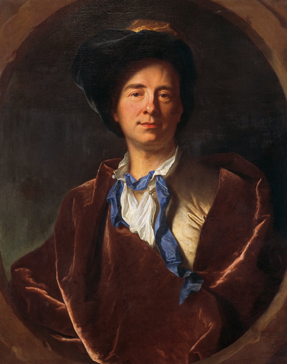 Portrét Bernarda Le Bovier de Fontenelle (Rouen od Hyacinthe Francois Rigaud