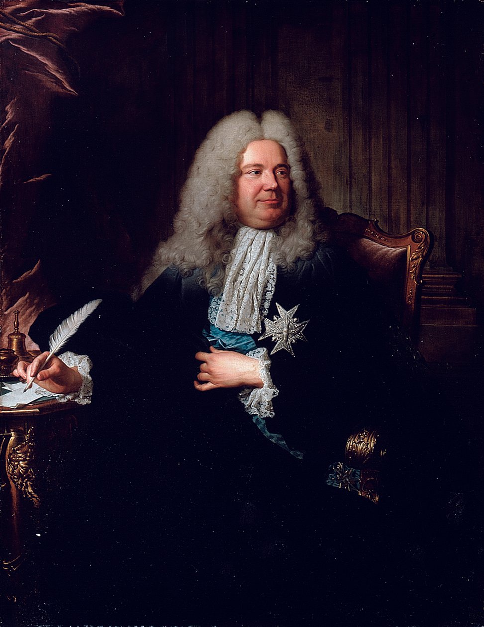Portrét Charlese-Gasparda Doduna, markýze d"Herbault od Hyacinthe Francois Rigaud