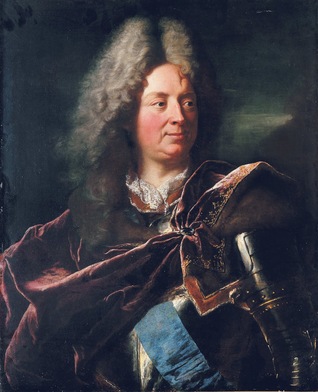 Portrét Louis Antoine de Pardaillan de Gondrin, vévoda z Antinu od Hyacinthe Francois Rigaud