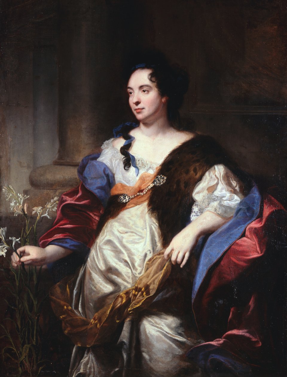 Portrét Marie Cadenne, manželky Desjardinse (1640-94), 1684 od Hyacinthe Francois Rigaud