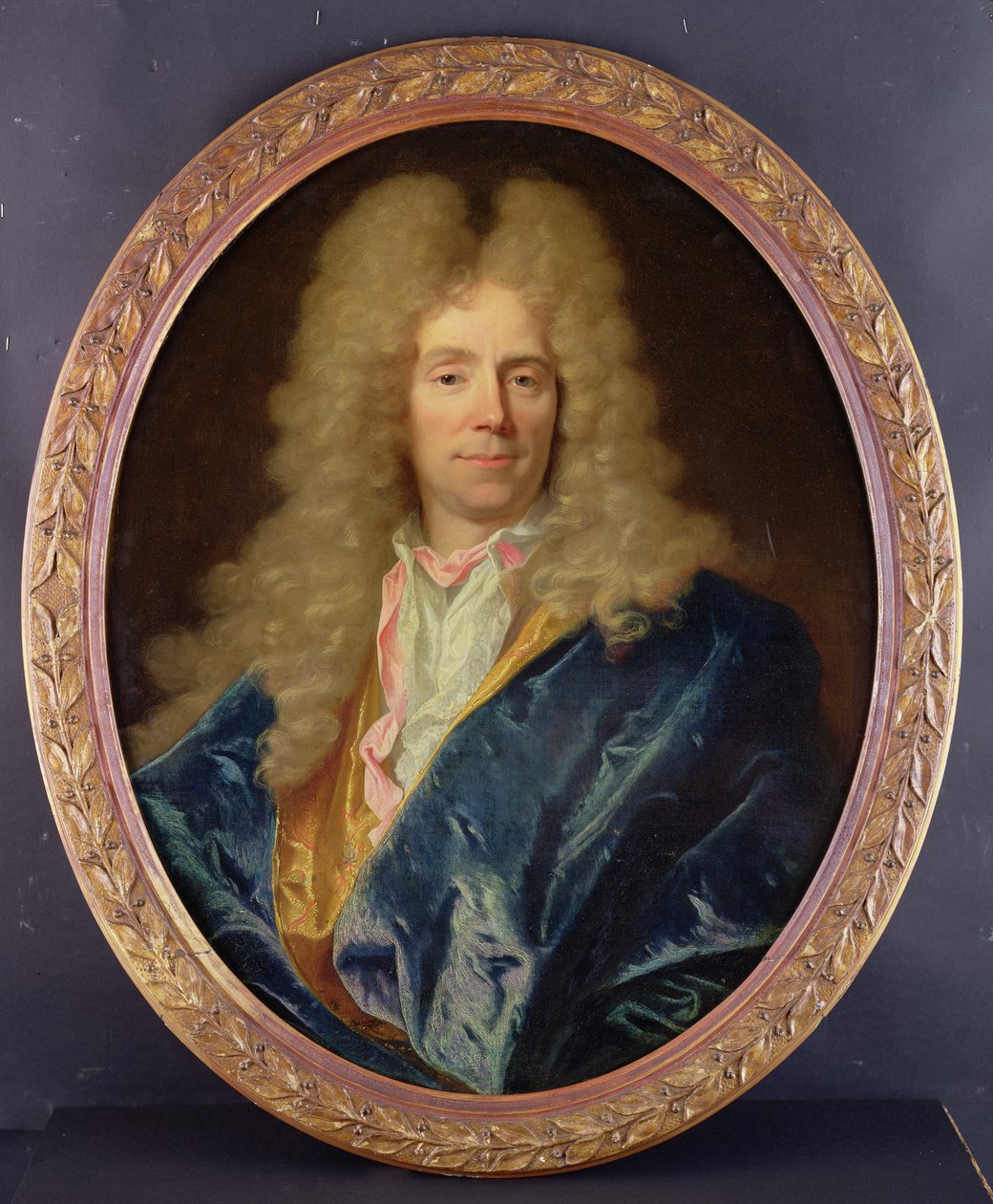 Portrét Michela Begona mladšího od Hyacinthe Francois Rigaud