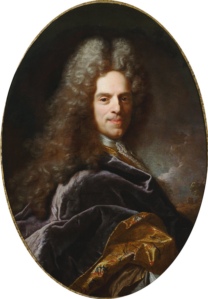 Stefano Gentilen muotokuva od Hyacinthe Francois Rigaud