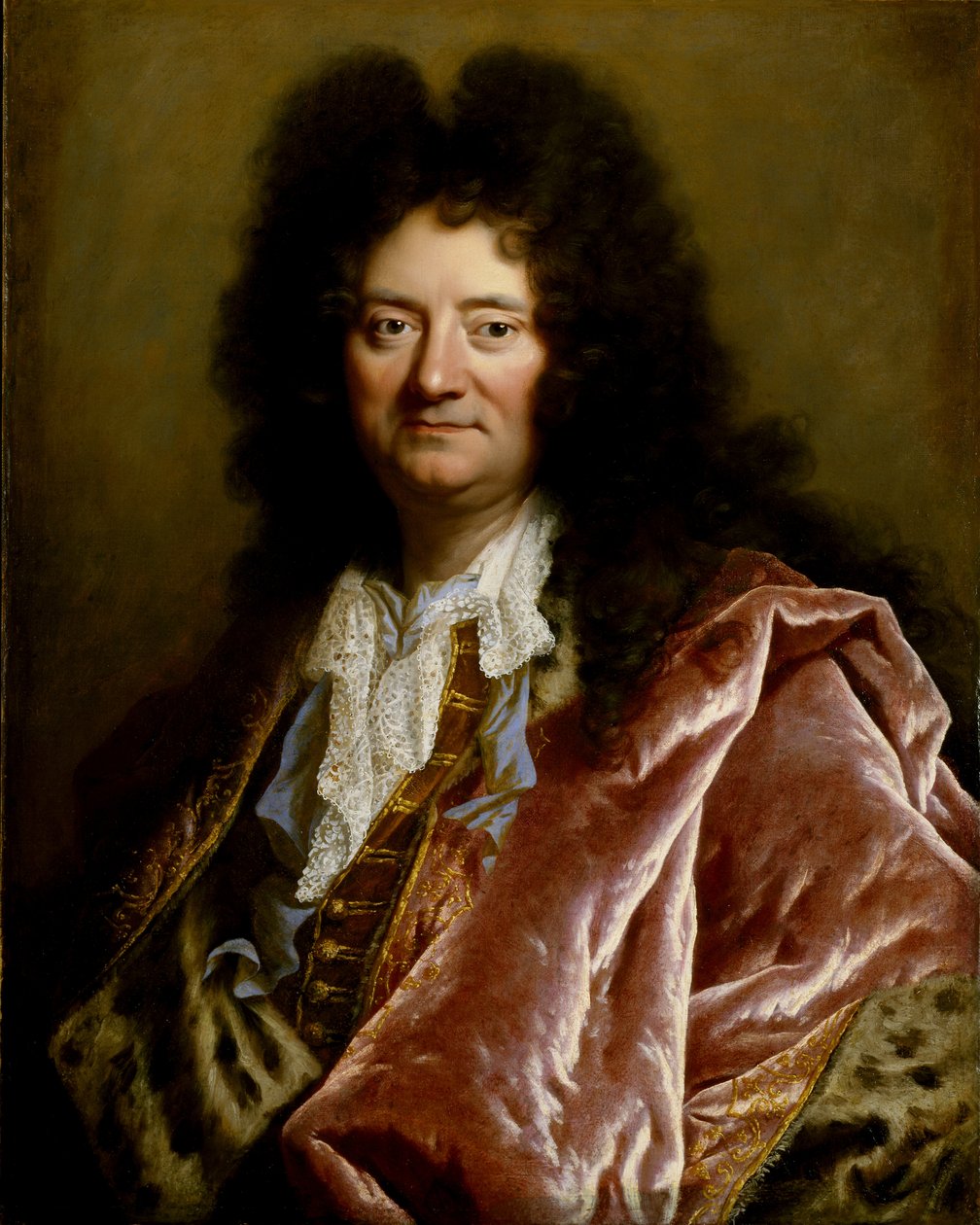 Portrét gentlemana, cca 1705 (olej na plátně) od Hyacinthe Francois Rigaud