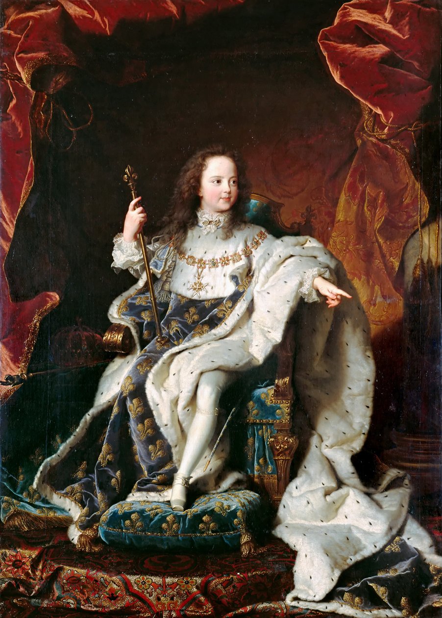 Ludvík XIV., francouzský král 1638-1715 od Hyacinthe François Honoré Rigaud