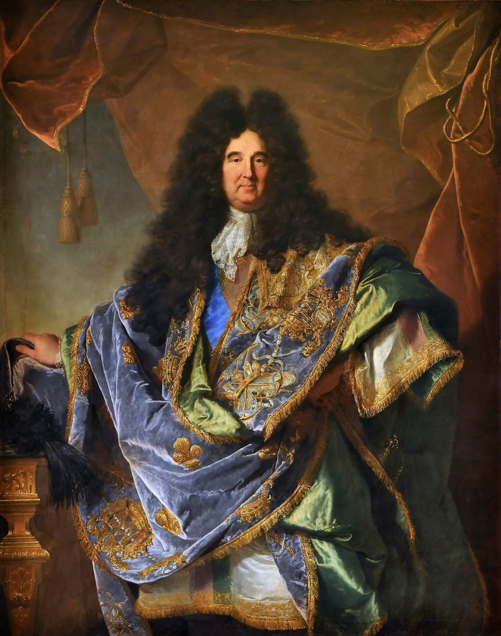 Philippe de Courcillon, markýz z Dangeau 1638-1720 od Hyacinthe François Honoré Rigaud