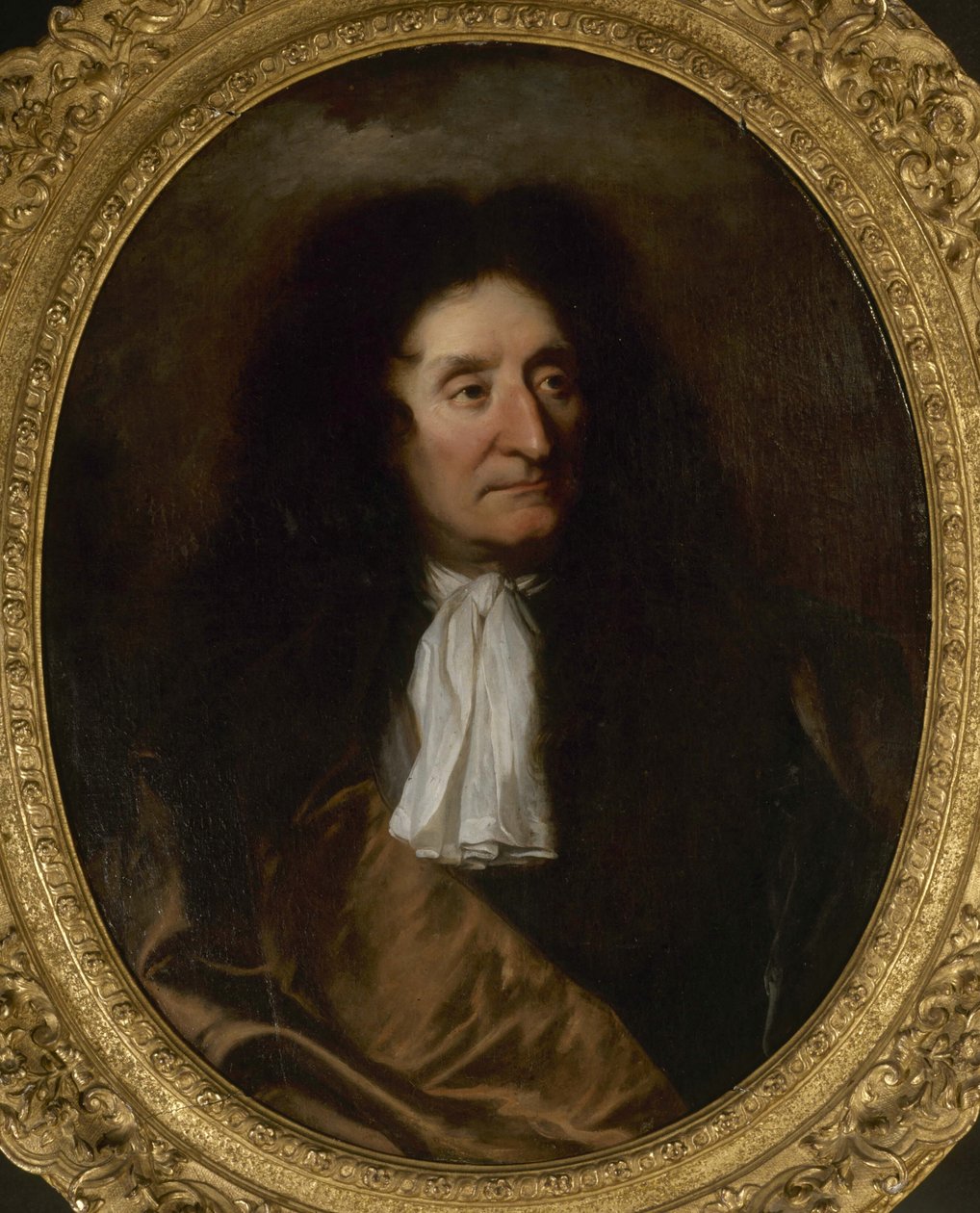 Portrét Jean de La Fontaine 1621-1695, c. 1680. od Hyacinthe François Honoré Rigaud