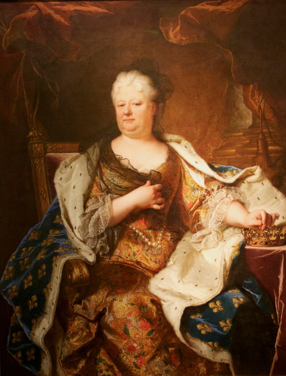 Elizabeth Charlotte, princezna Palatine od Hyacinthe Rigaud