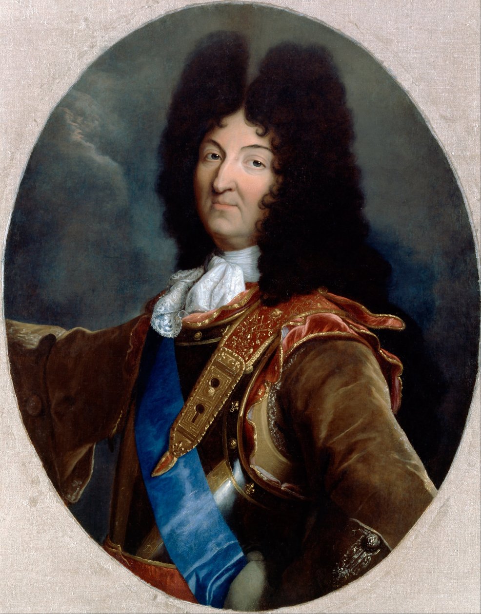 Ludvík XIV. od Hyacinthe Rigaud
