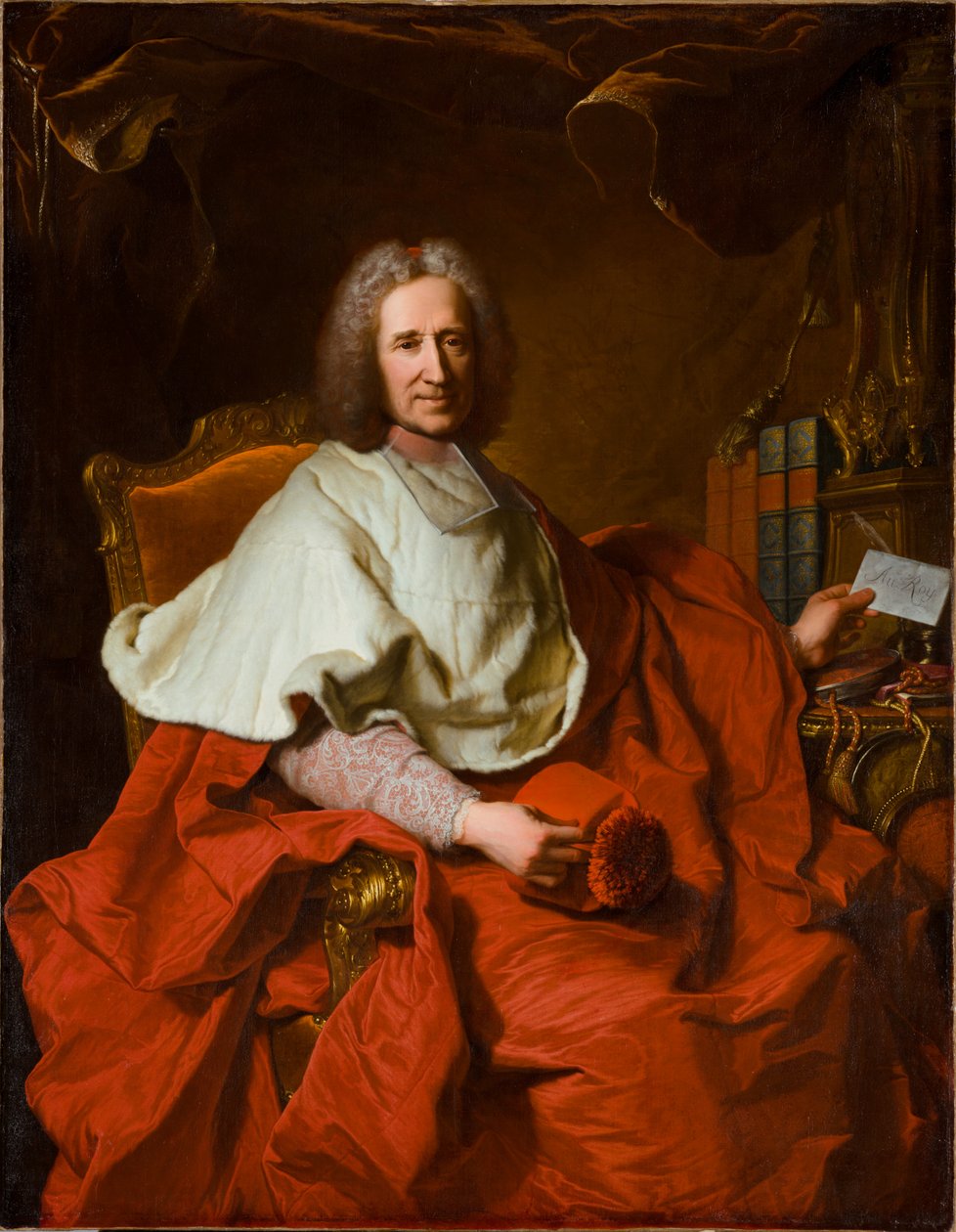 Portrét kardinála Guillauma Duboise, 1723. od Hyacinthe Francois Rigaud