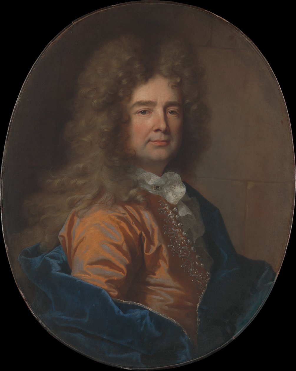 Portrét muže od Hyacinthe Rigaud
