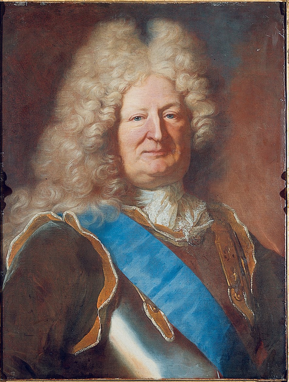 Portrét markýze de Sillery od Hyacinthe Francois Rigaud