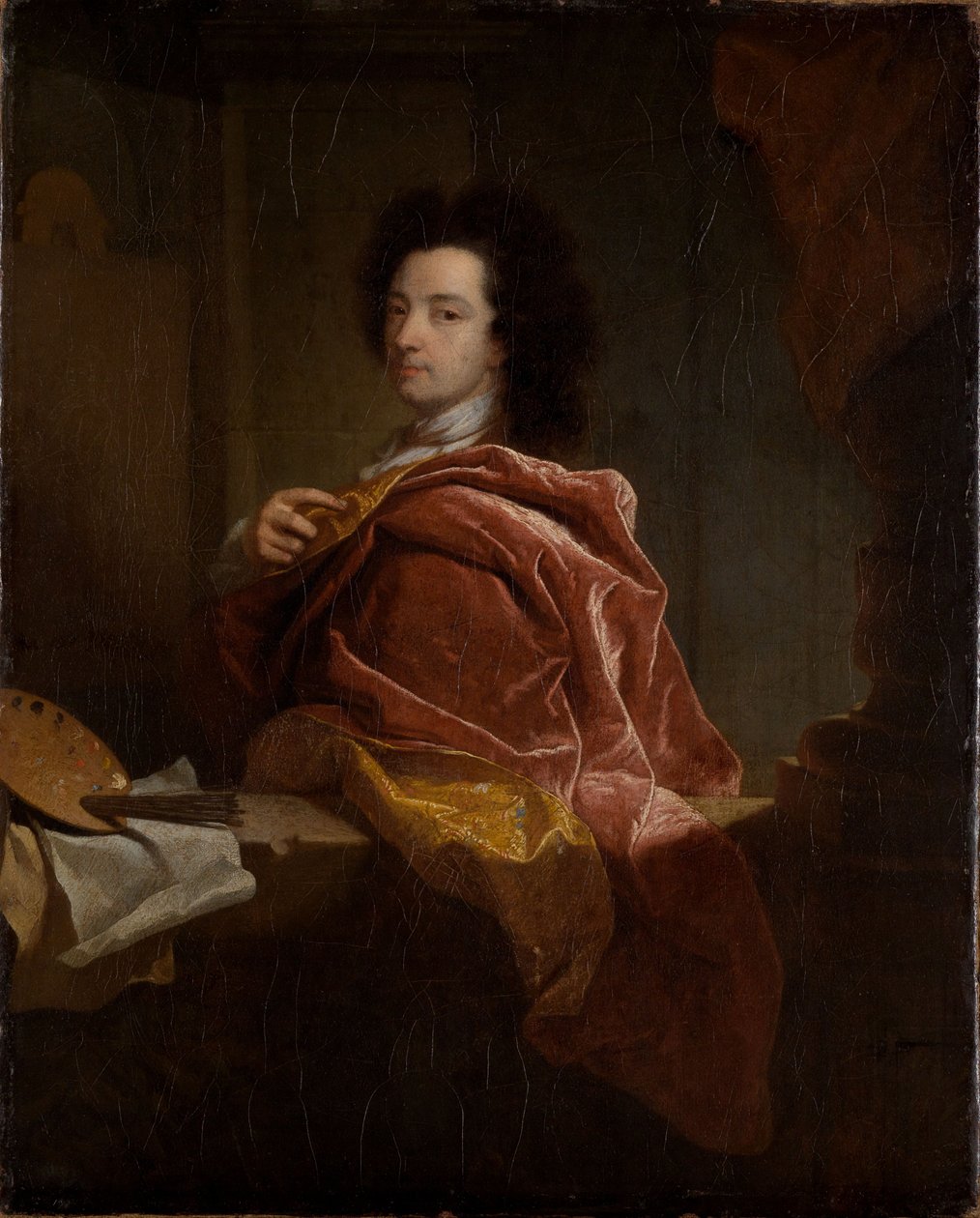 Autoportrét od Hyacinthe Rigaud