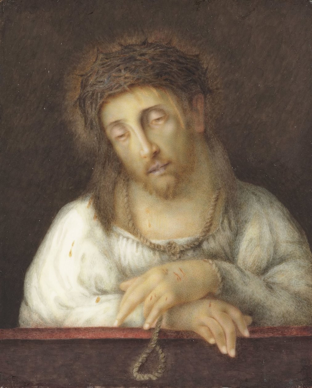 Kristus jako muž bolesti od Ida Jacoba Reigersman (attributed to)