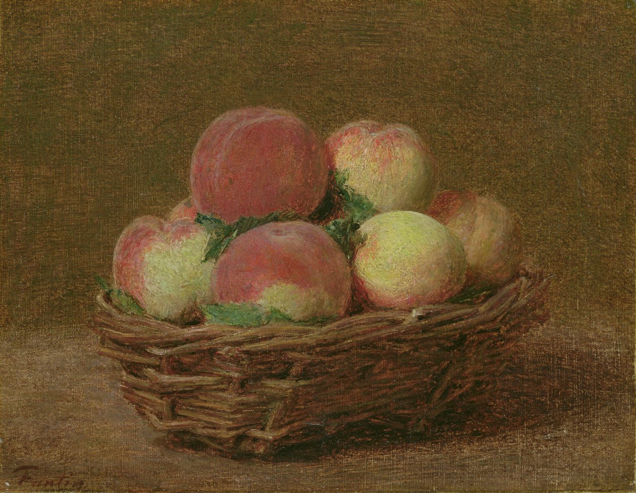Broskve, 1894 od Ignace Henri Jean Fantin Latour