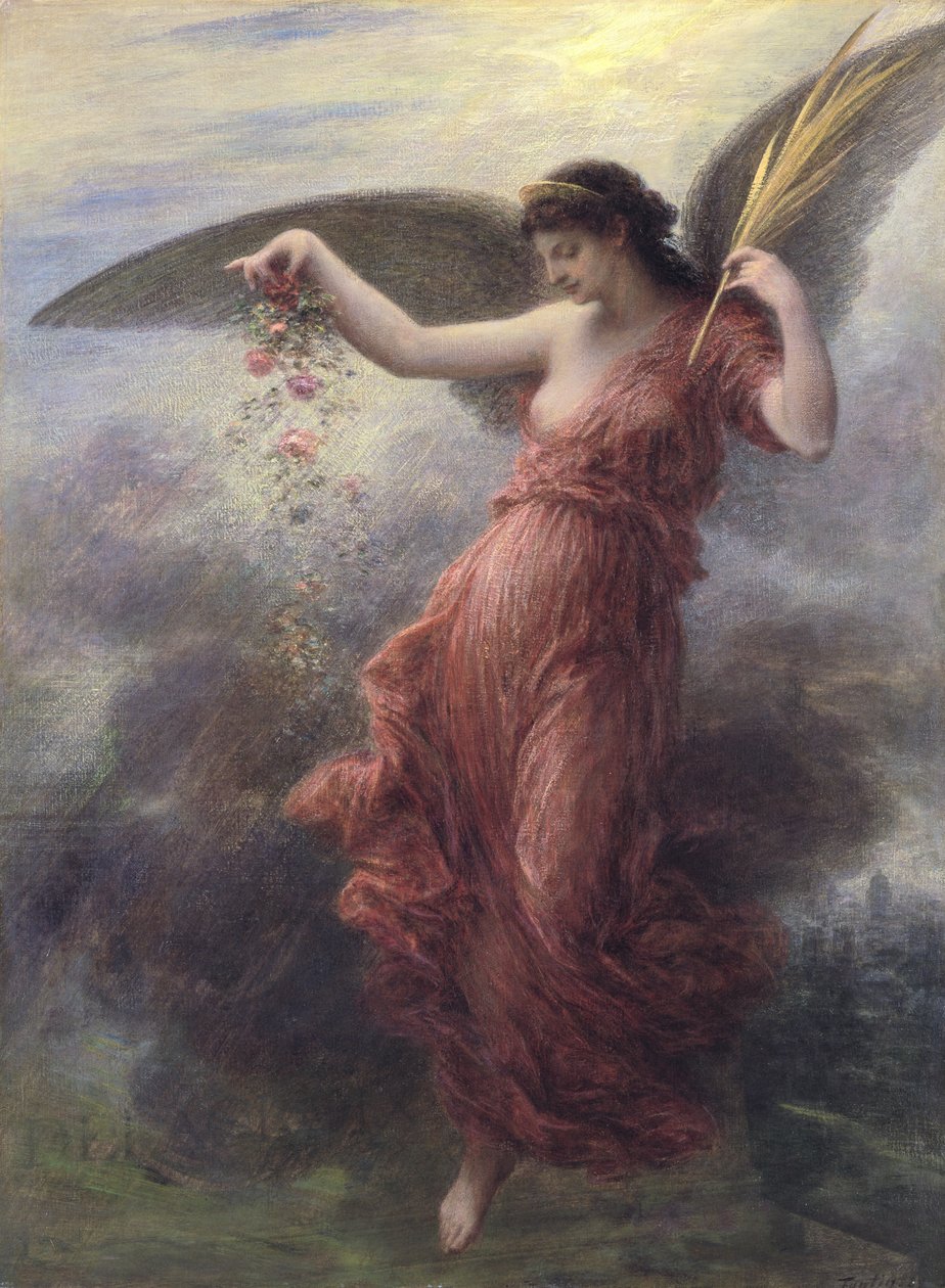 Nesmrtelnost od Ignace Henri Jean Fantin Latour