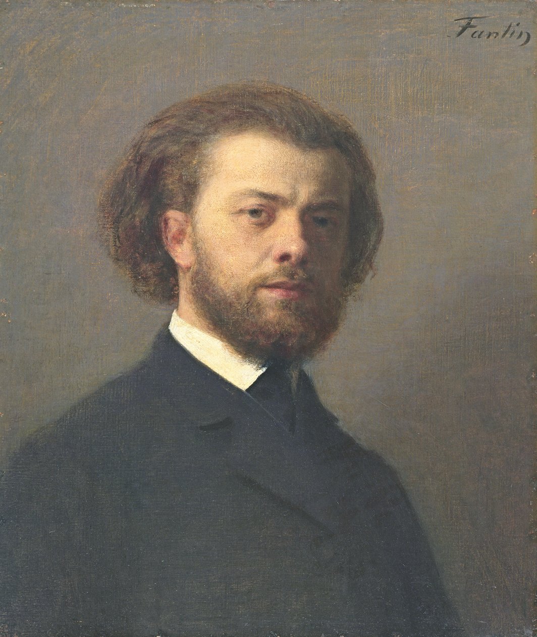 Autoportrét od Ignace Henri Jean Fantin Latour