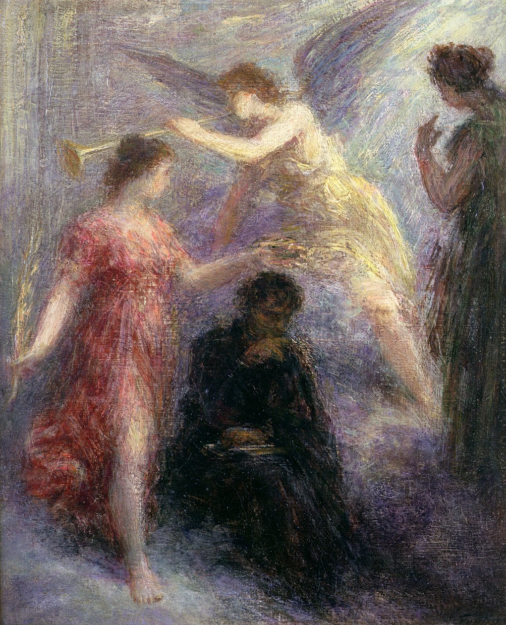 Apotheosis de Berlioz, 19. století od Ignace Henri Jean Fantin Latour