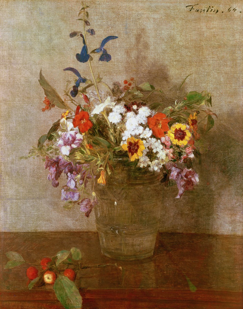 Podzimní květiny, 1864 od Ignace Henri Jean Fantin Latour