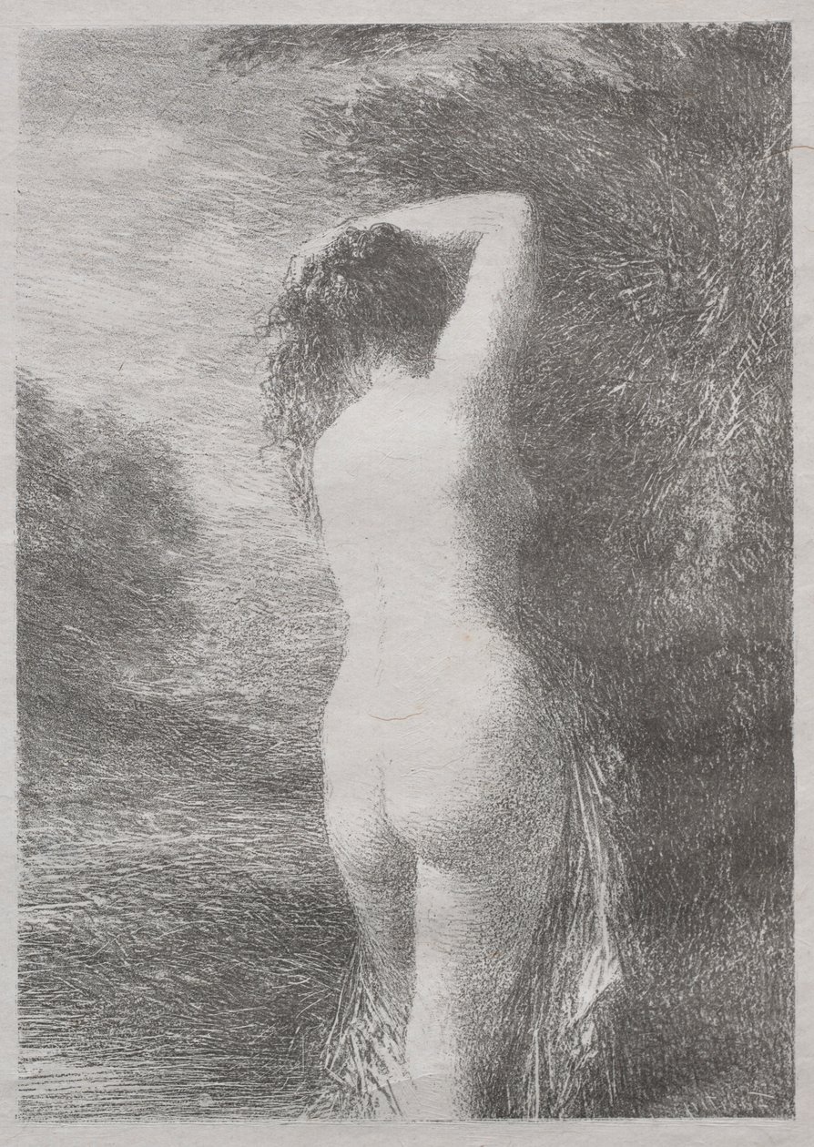 Bather Standing, 1899. od Ignace Henri Jean Fantin Latour