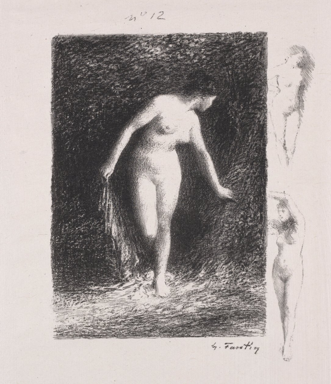 Diane, 1903. od Ignace Henri Jean Fantin Latour