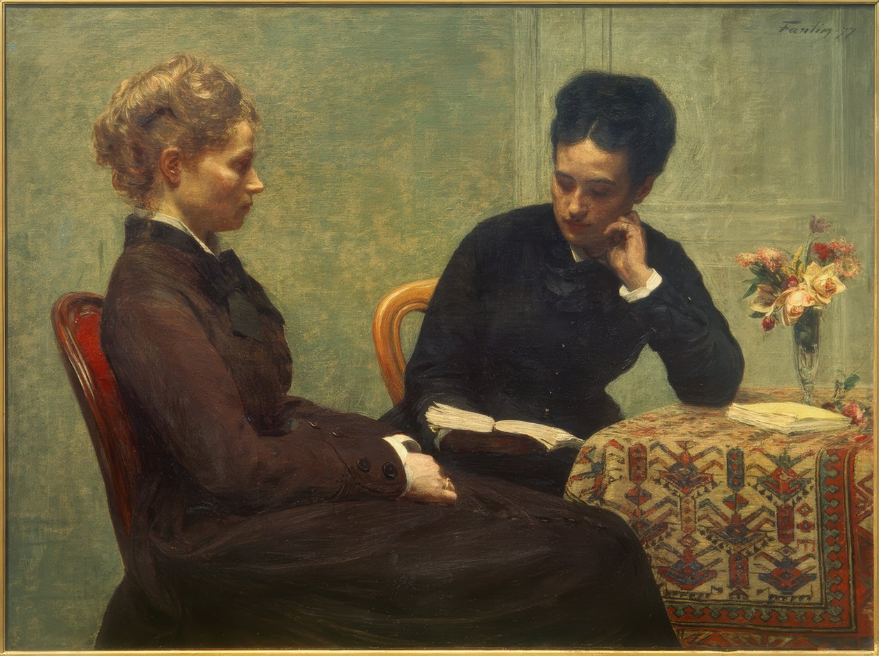 Přednáška od Ignace Henri Jean Fantin Latour