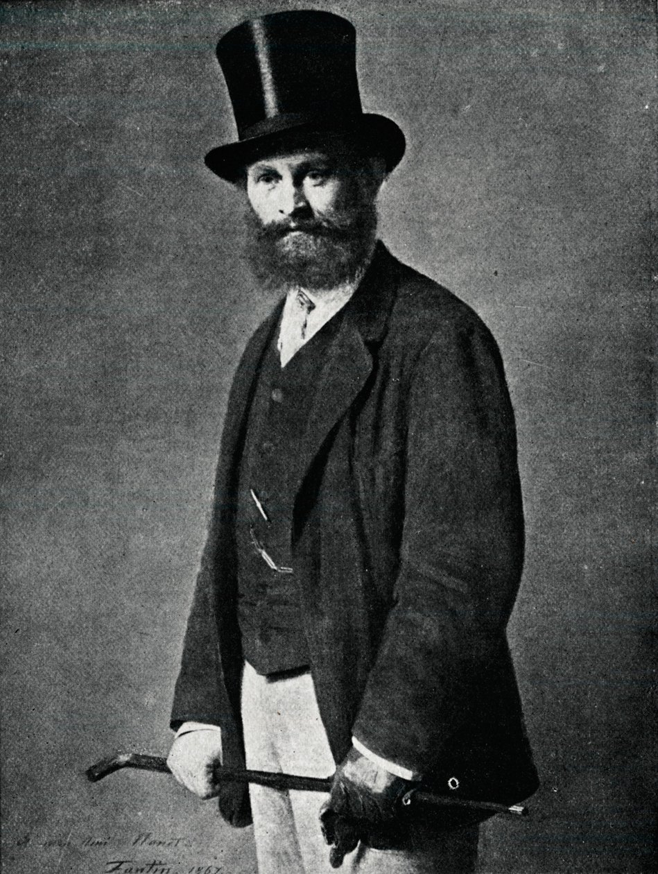 Edouard Manet. Z portrétu od Fantina-Latour, 1901 od Ignace Henri Jean Fantin Latour