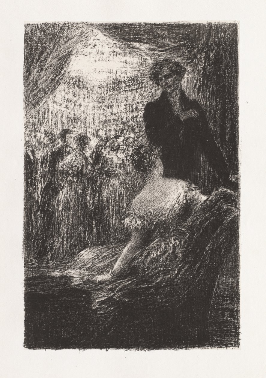 Hector Berlioz, sa vie et ses oevres: Symphonie Fantastique-- Un bal. od Ignace Henri Jean Fantin Latour