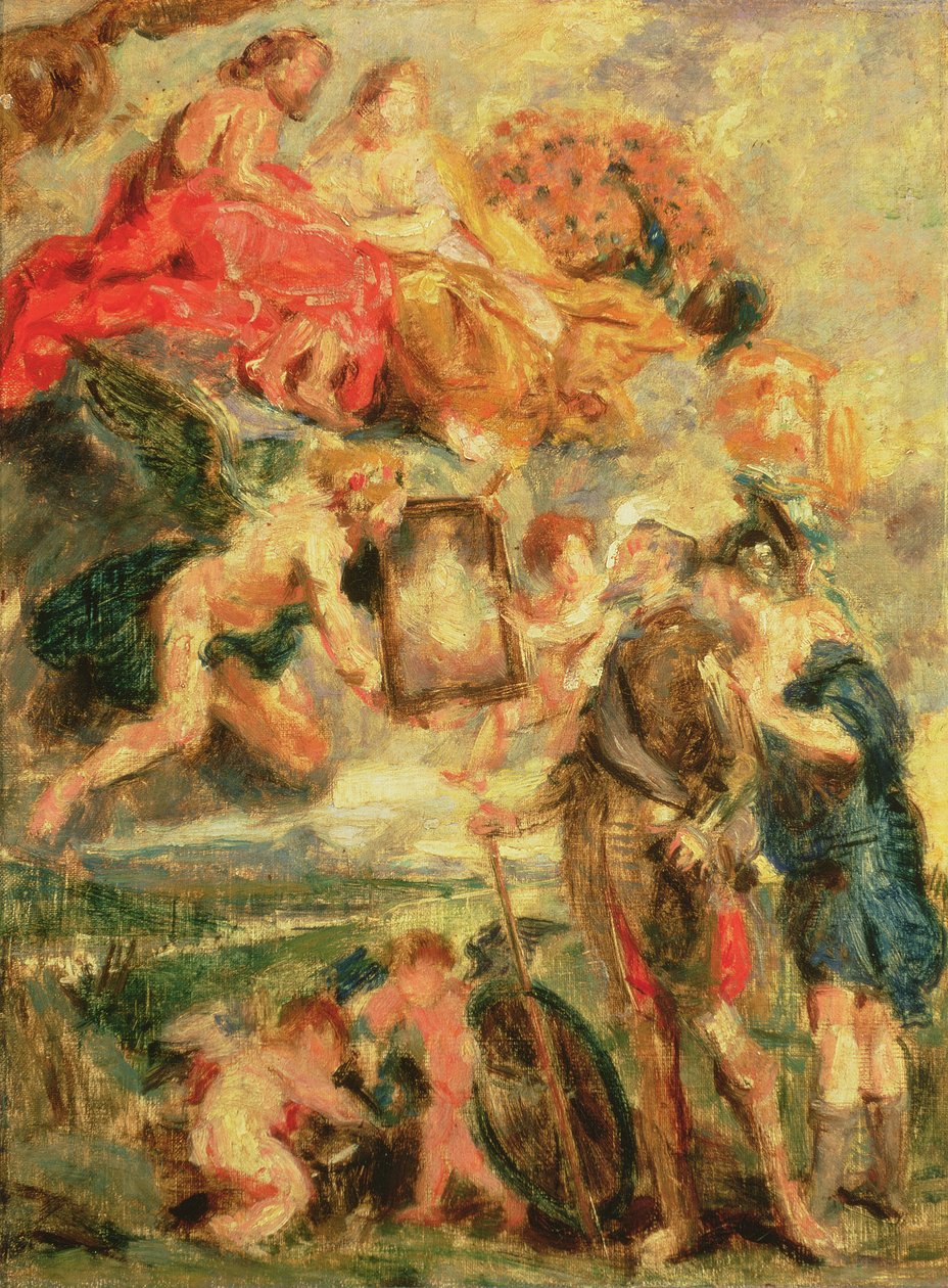 Pocta Rubensovi (viz 17689) od Ignace Henri Jean Fantin Latour