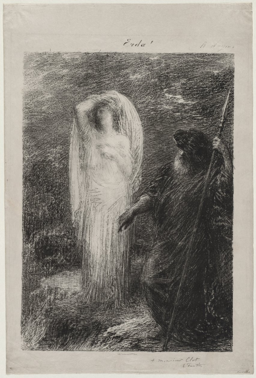 LEvocation dErda, 1885. od Ignace Henri Jean Fantin Latour