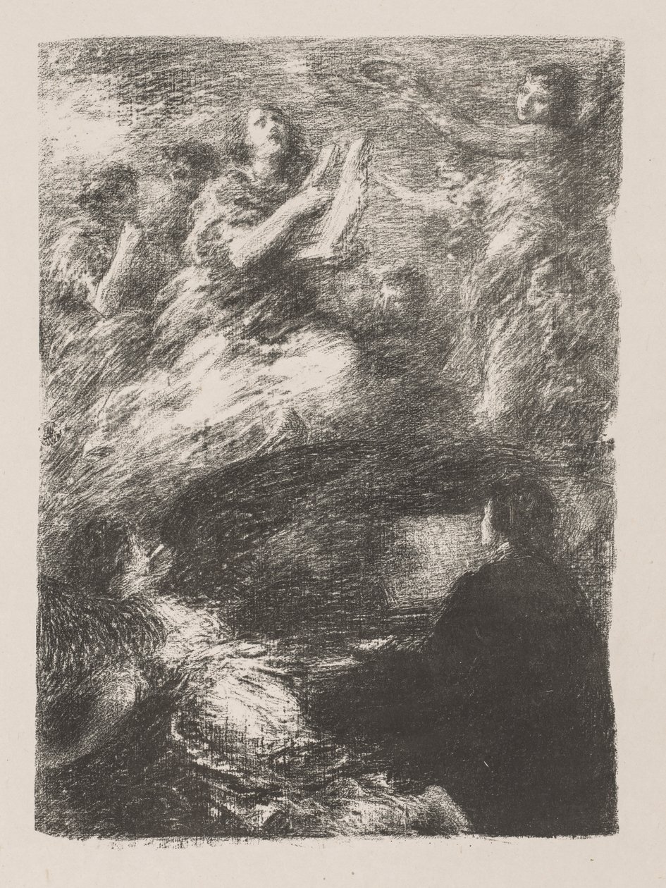 Poslední téma Roberta Schumanna, 1895. od Ignace Henri Jean Fantin Latour