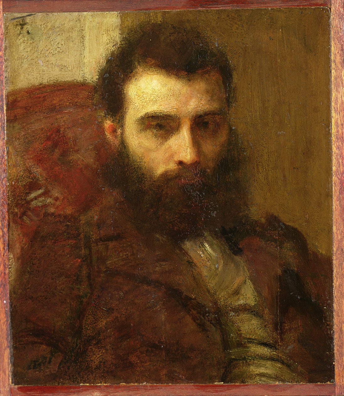 Portrét muže od Ignace Henri Jean Fantin Latour