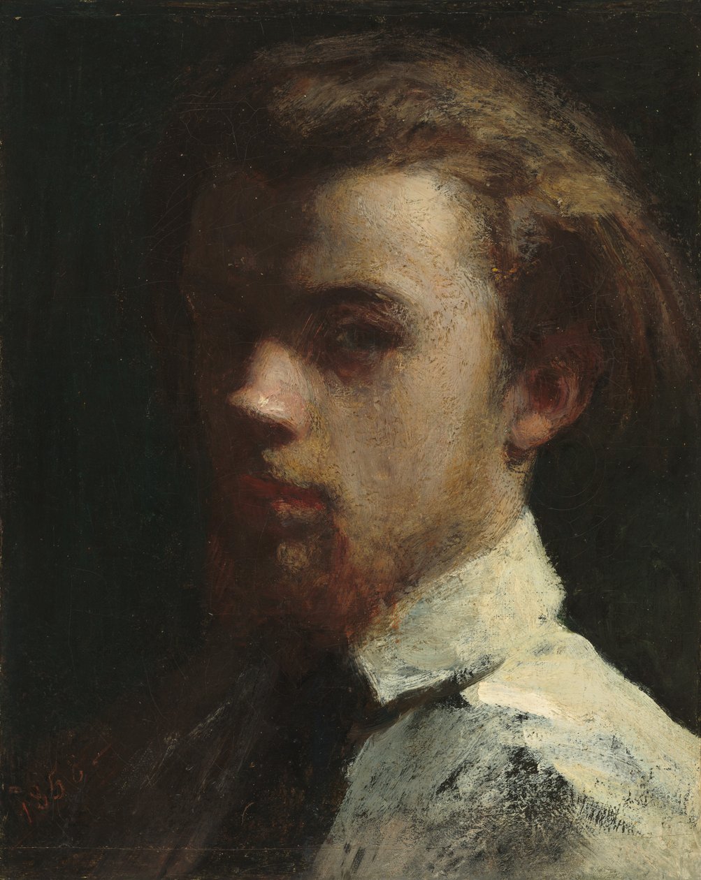 Autoportrét od Ignace Henri Jean Fantin Latour