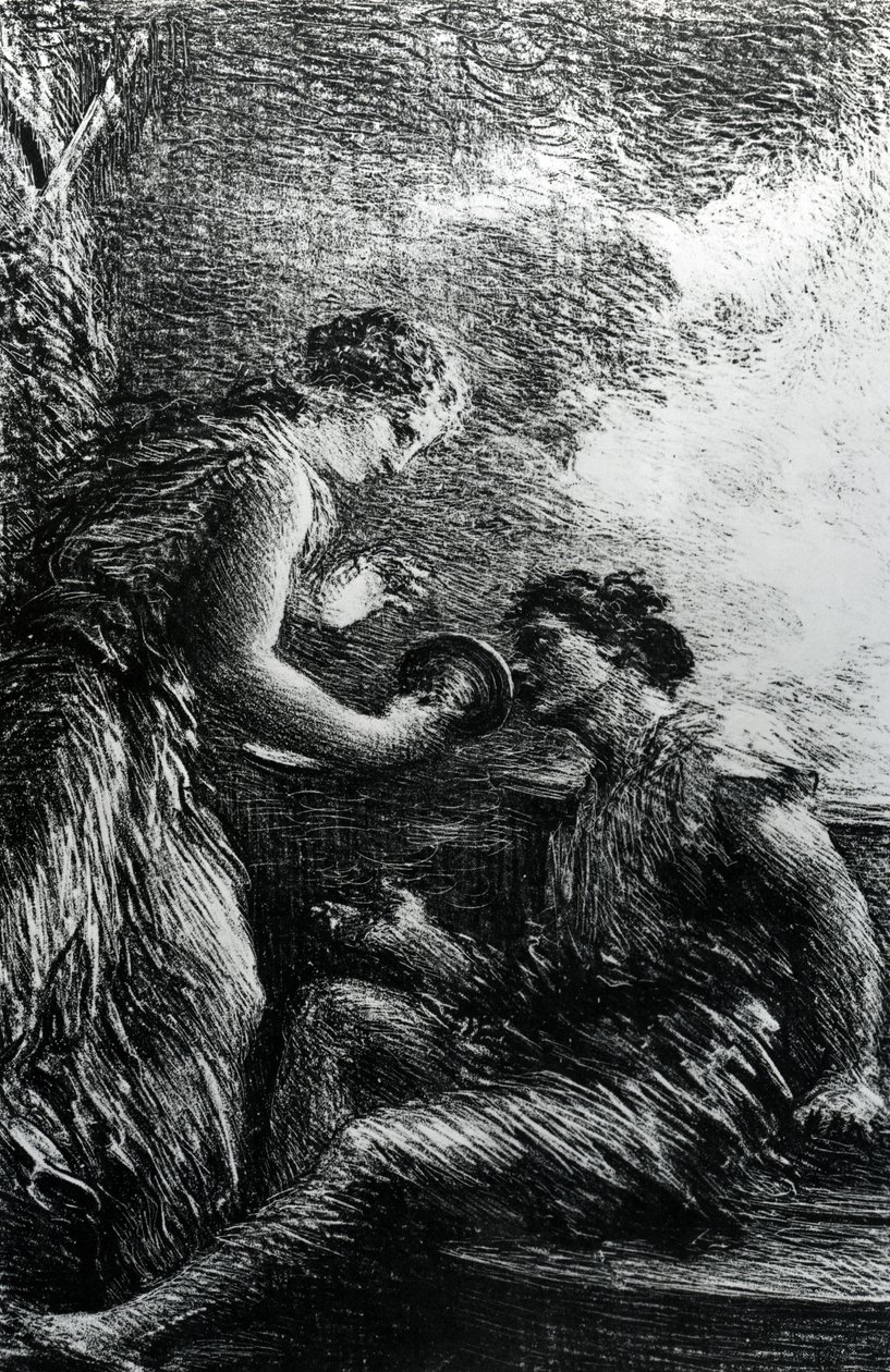 Sieglinde a Siegmund, scéna z Wagnerovy opery 