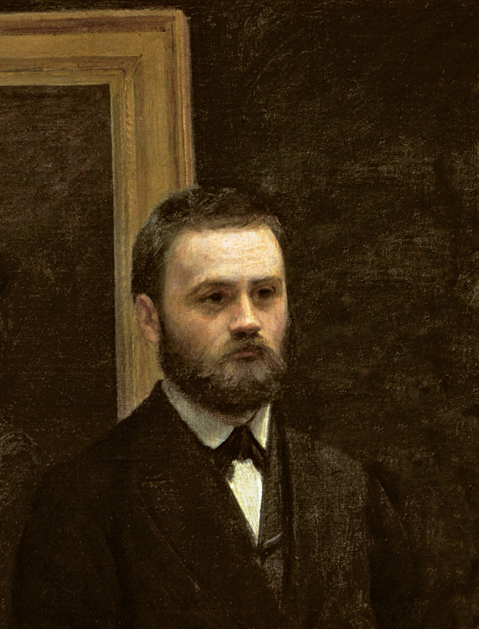 Studio v Batignolles, 1870 (detail 26084) od Ignace Henri Jean Fantin Latour