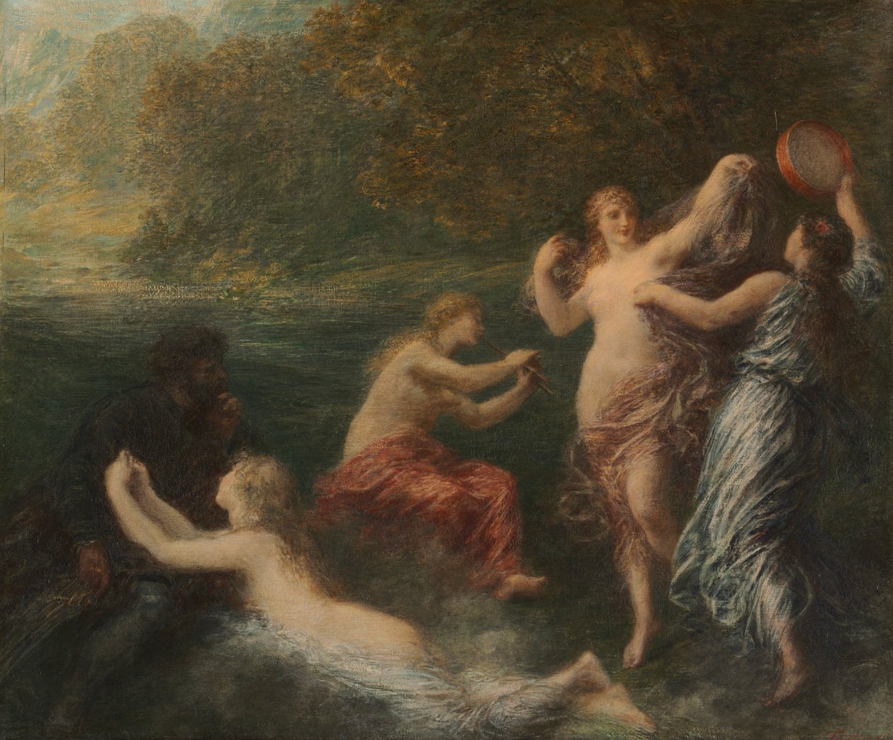 Tannhäuser, 1886. od Ignace Henri Jean Fantin Latour