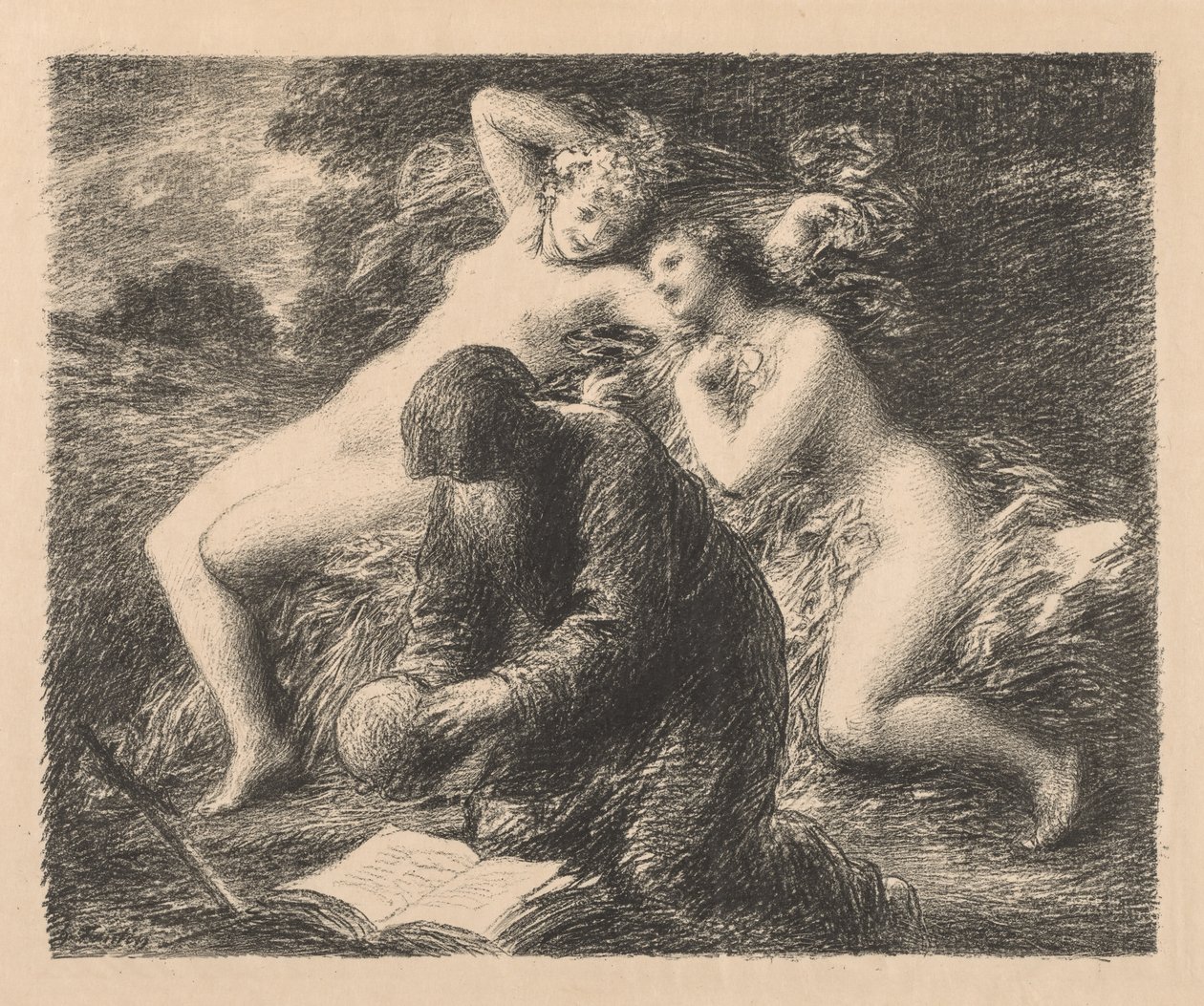 Pokušení svatého Antonína, 1893. od Ignace Henri Jean Fantin Latour