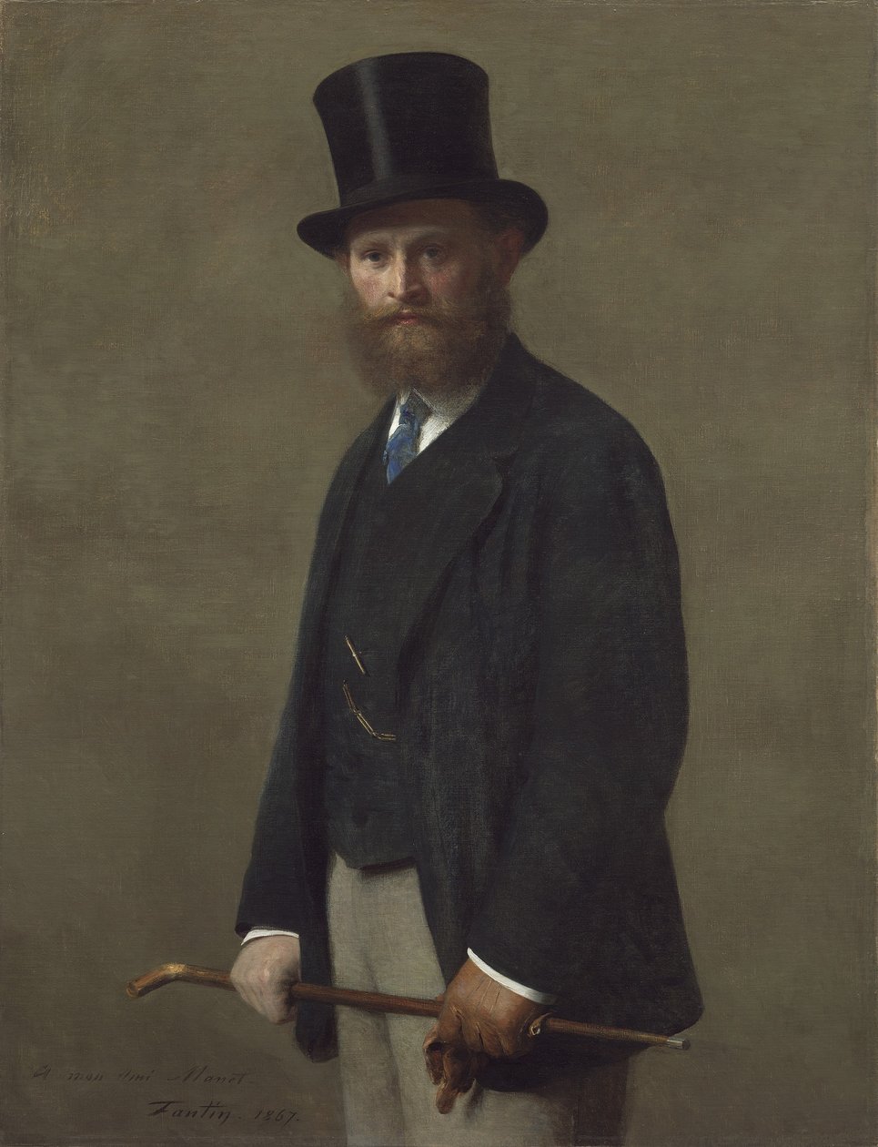 Edouard Manet, 1867 od Ignace Henri Jean Fantin Latour