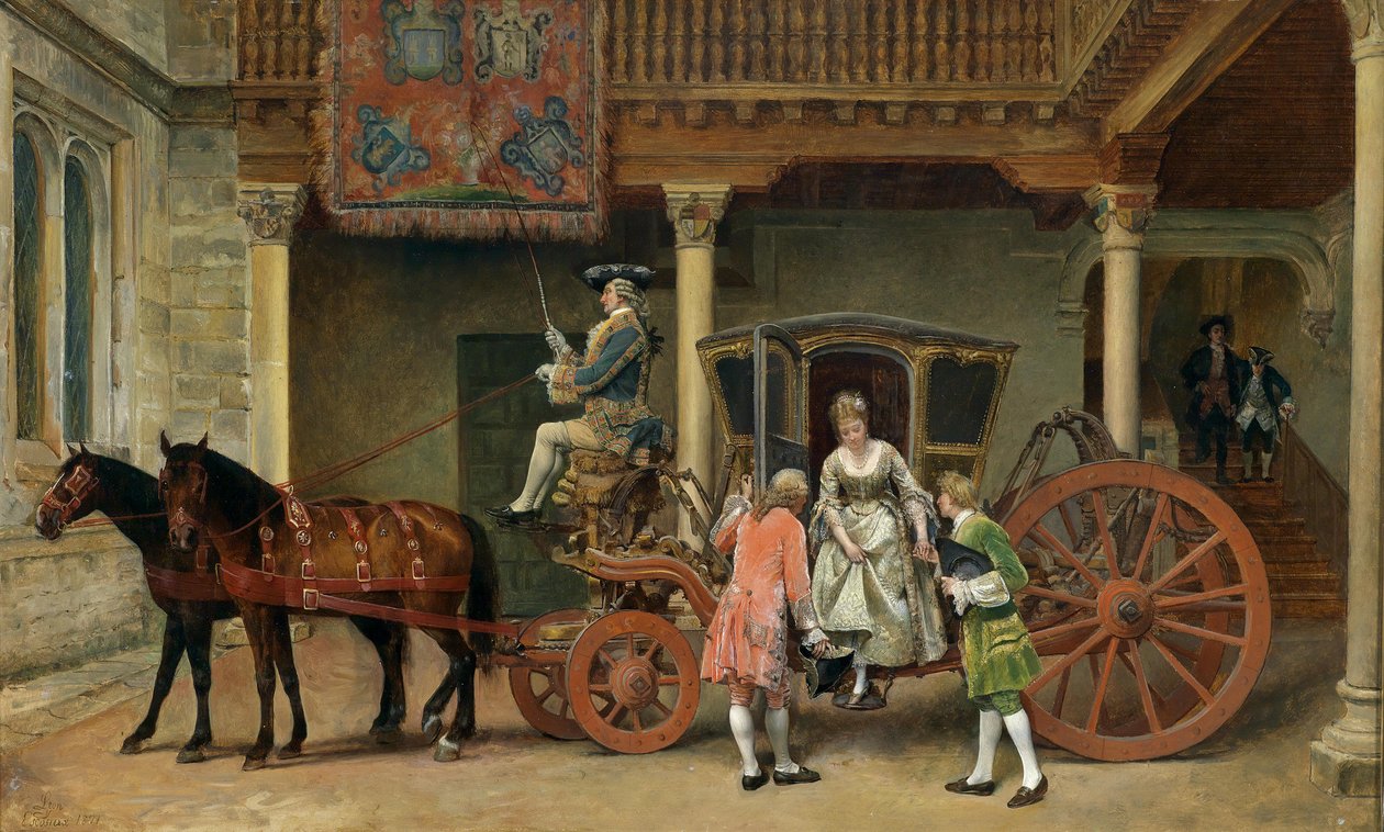 Návštěva od Ignacio Leon y Escosura