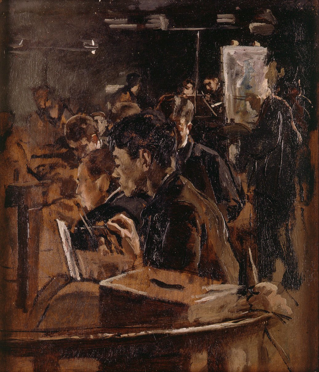 Třída kreslení od Ignacio Pinazo Camarlench