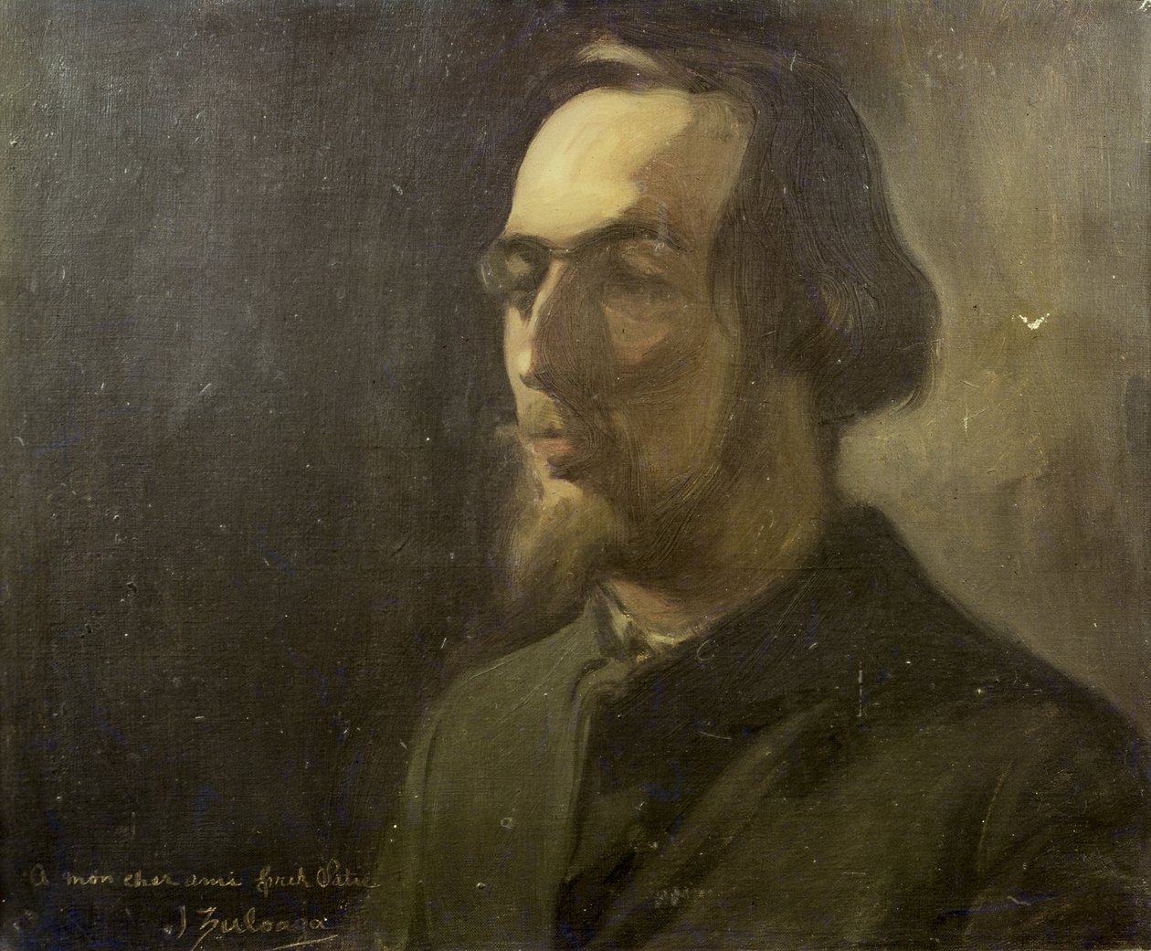 Portrét Erika Satieho (1866-1925) od Ignacio Zuloaga y Zabaleta