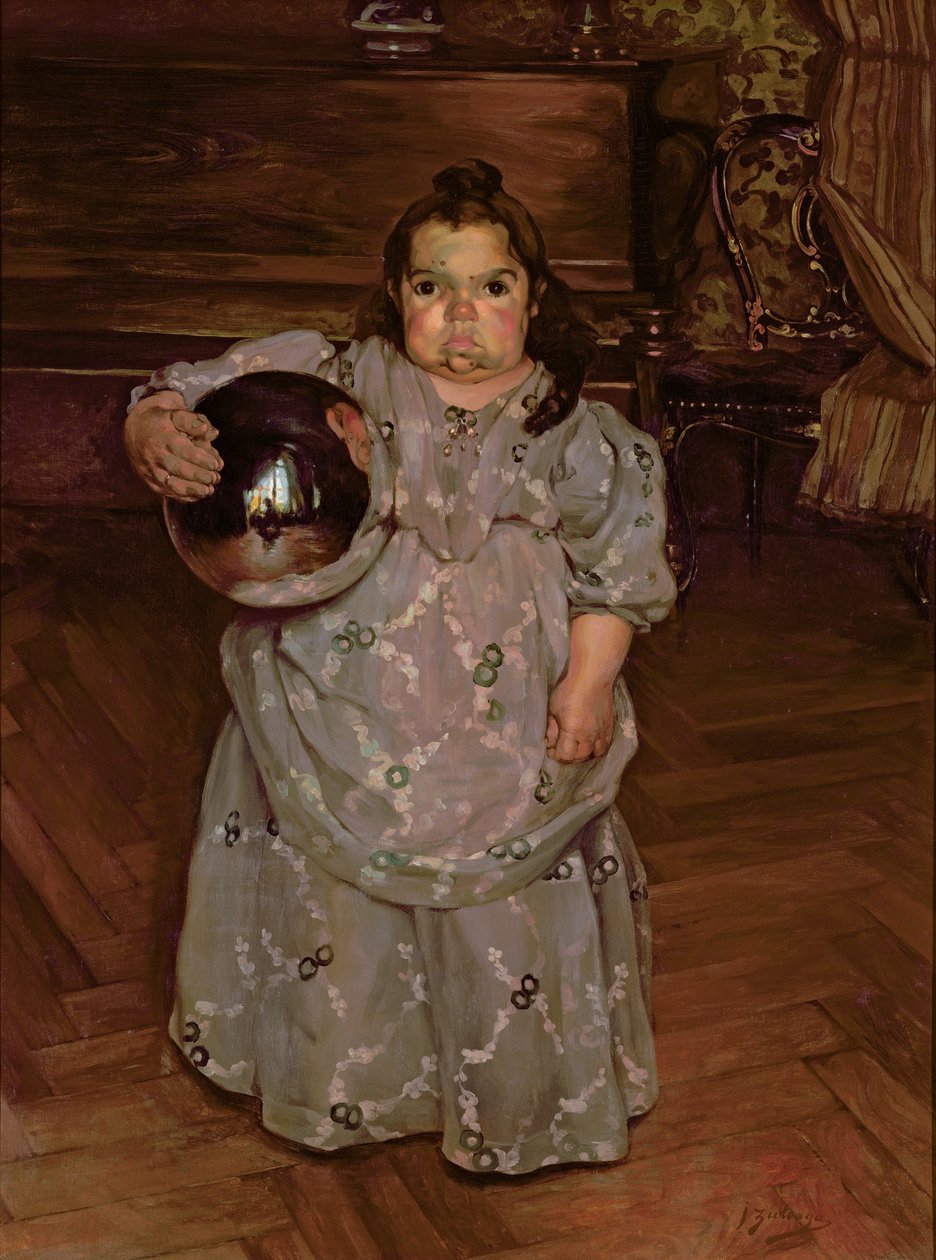 Trpaslík Dona Mercedes, 1899 od Ignacio Zuloaga y Zabaleta