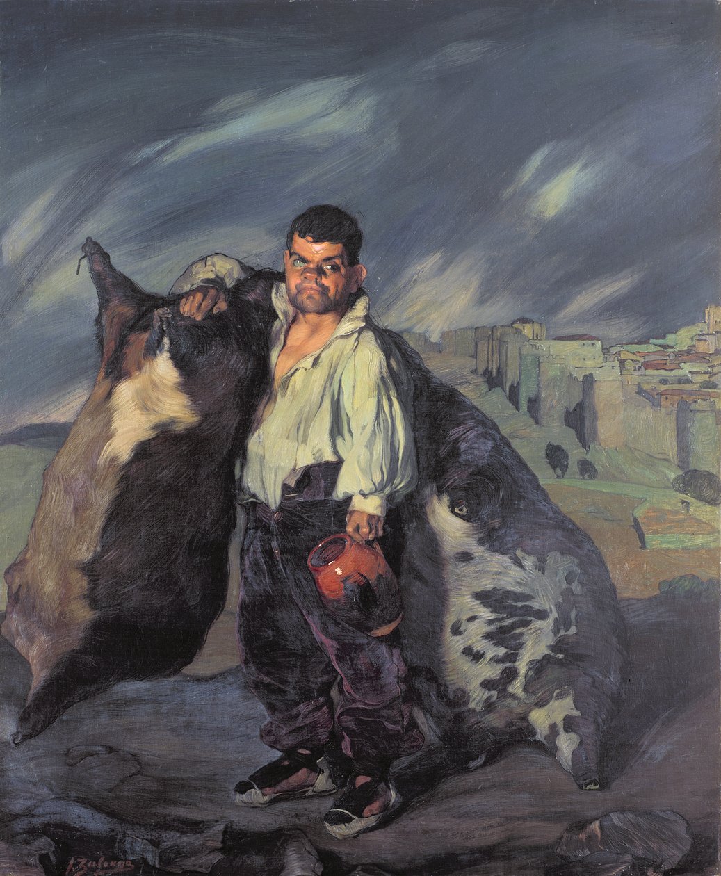 Trpaslík Gregory, 1908 od Ignacio Zuloaga y Zabaleta