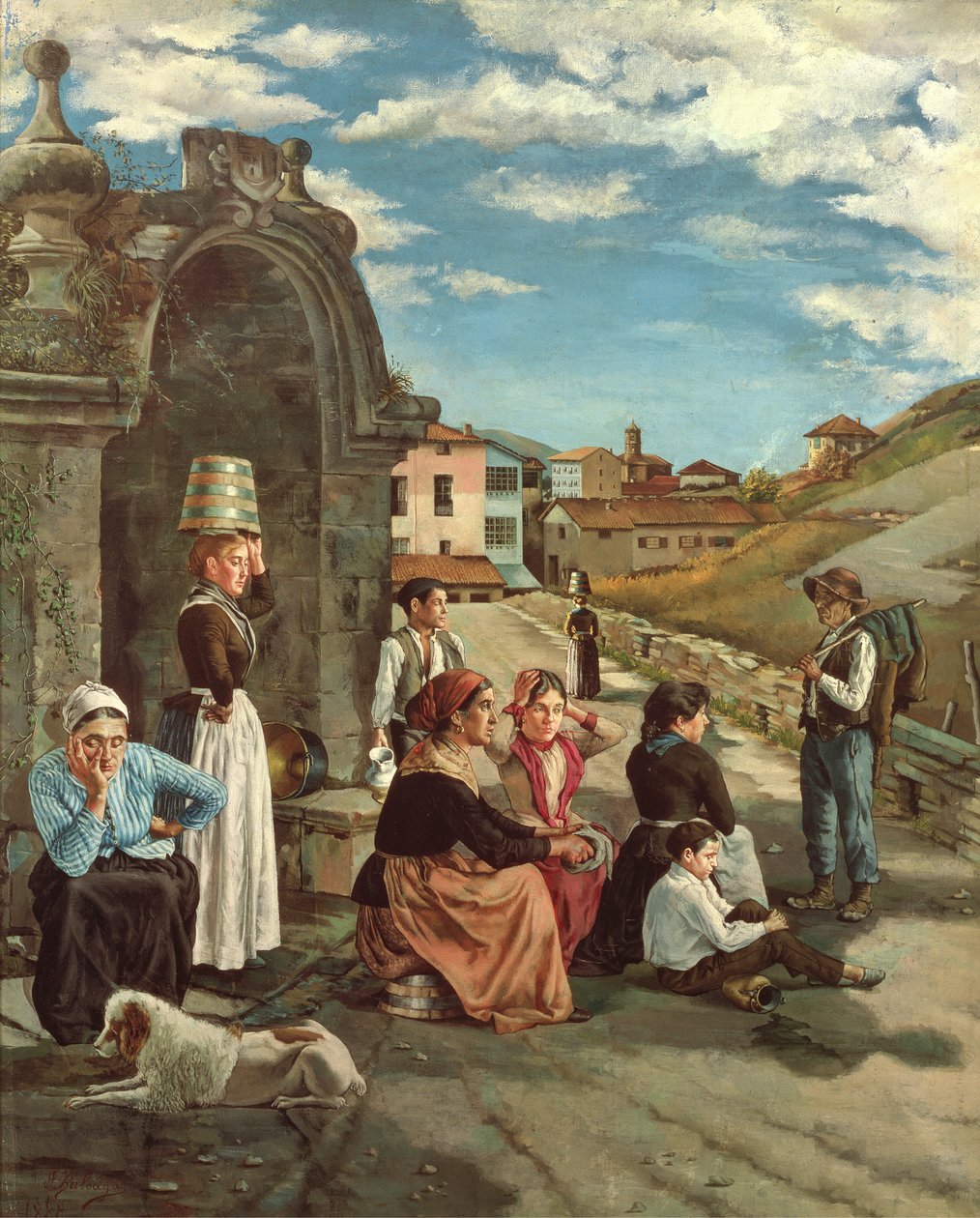 Jaro Eibar, 1888 od Ignacio Zuloaga y Zabaleta
