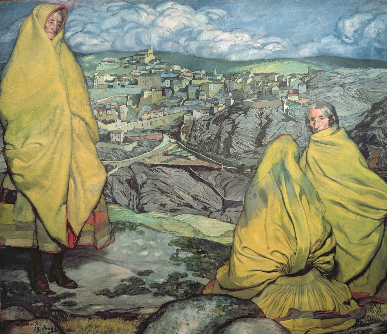 Ženy ze Sepulvedy, 1909 od Ignacio Zuloaga y Zabaleta