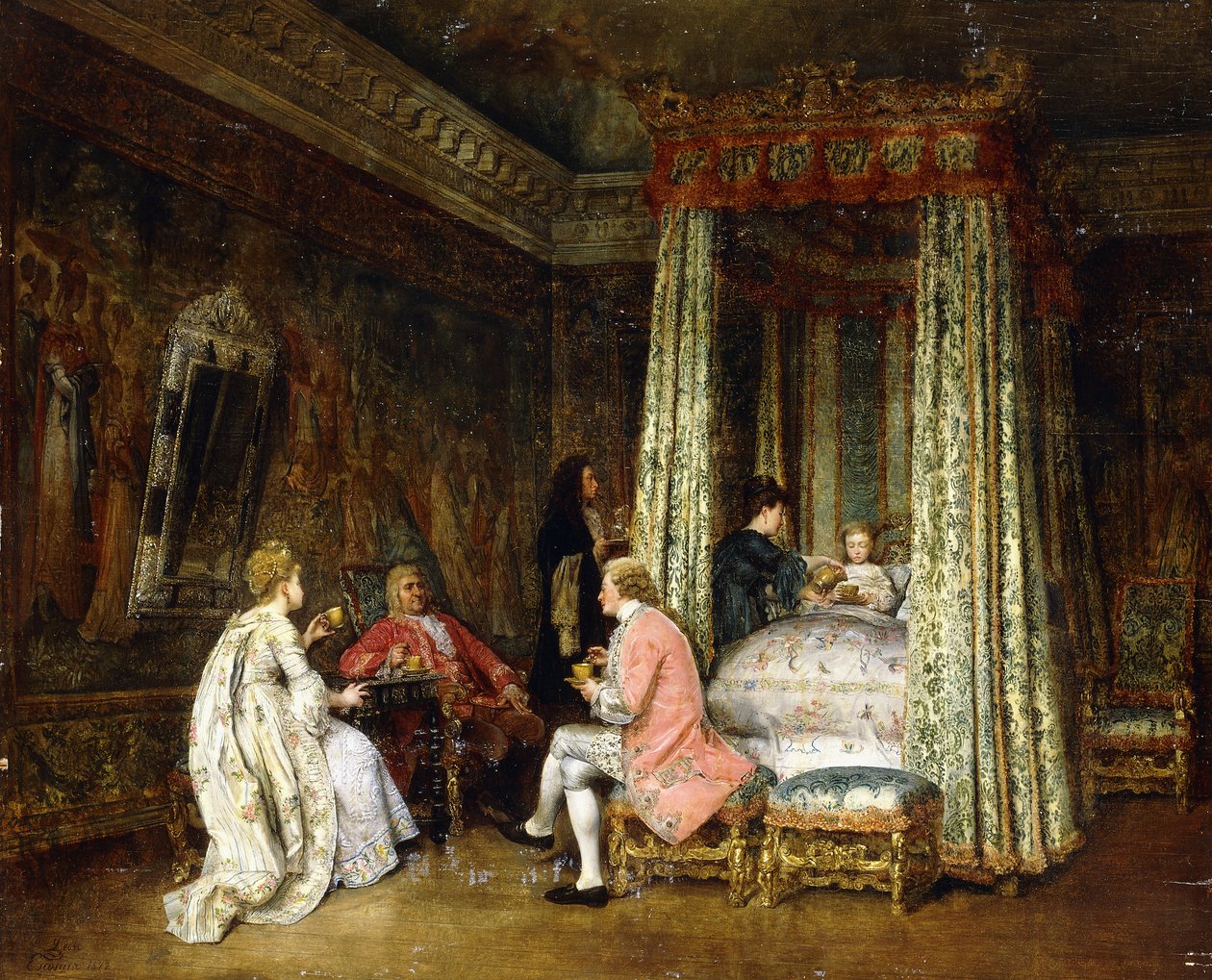 V princově komnatě, 1872 od Ignacio Leon y Escosura
