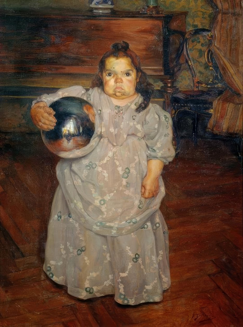 Die Zwergin Doña Mercédes od Ignacio Zuloaga y Zabaleta